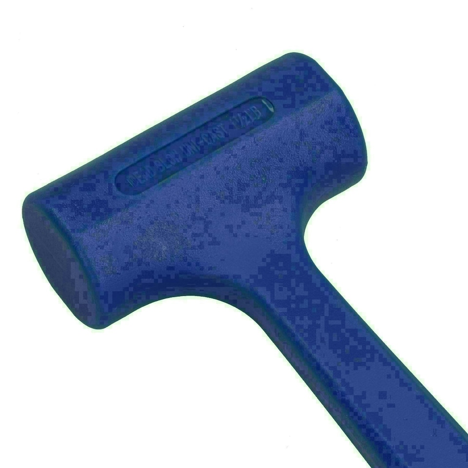 image 1 of 1.5lb Dead Blow Hammer Mallet Shot Loaded Head Impact Recoil Non Marking
