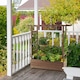 image 4 of COSTWAY Raised Garden Bed Planter Box w/ Trellis Coffee Brown