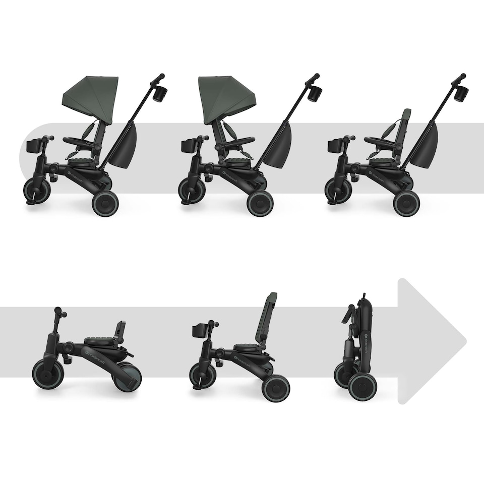 image 1 of Kinderkraft JAZZ 3 Tricycle | Green | Green
