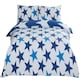 image 6 of All Stars Polycotton Reversible Duvet Set with Pillowcase Red | Double