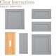 image 5 of Christow Bathroom Tidy Box Grey Bamboo Toilet Roll Cleaning Bottle Storage Unit