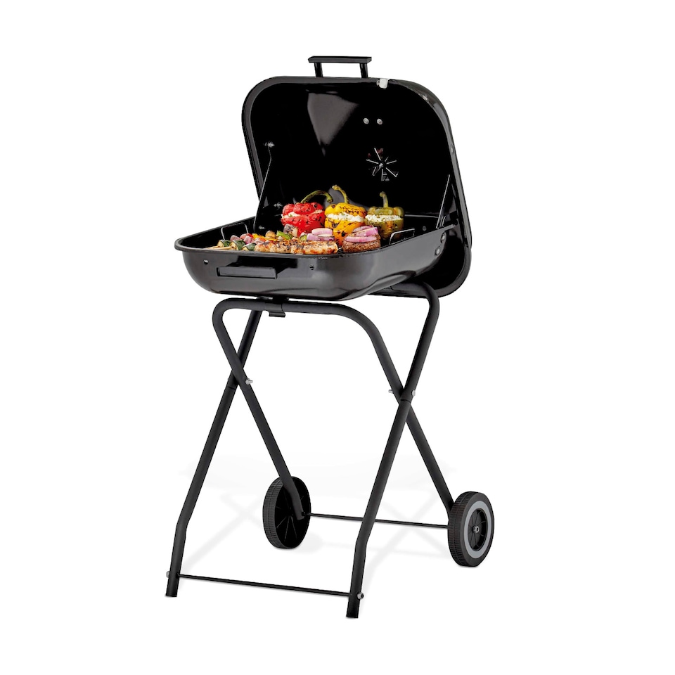 image 1 of XL Portable Grill With Collapsible Legs