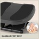 image 4 of HOMCOM Adjustable Under-Desk Footrest Height Angle Tilt Anti-Slip, Grey 