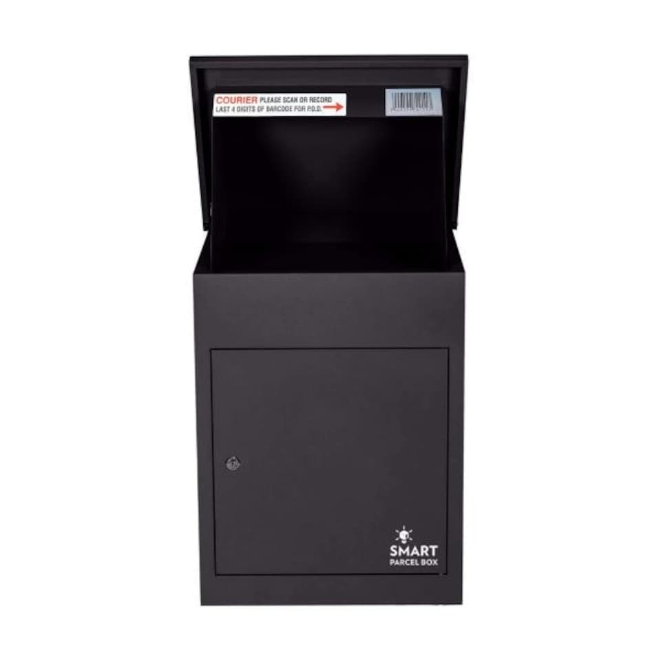 image 1 of SMART PARCEL BOX® Medium Front Access Black Black