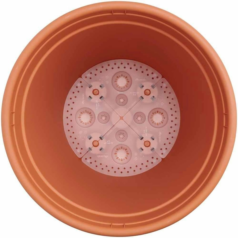 image 1 of Clever Pots Plant Pot Reservoir Reduces Water Waste 50Cm