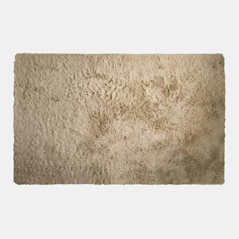 image 1 of OHS Fluffy Anti-Slip Plain Shaggy Floor Mat Rug , 80x150cm - Sage Green | Sage Green | 80x150cm