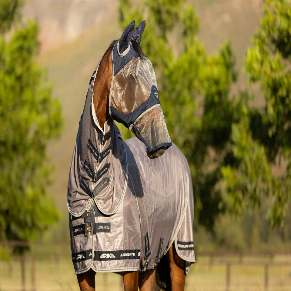 image 1 of LeMieux ArmourShield Pro Full Fly Mask Blue | X-Large