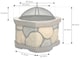 image 8 of Centurion Supports Fireology BOGOTA Bold Garden and Patio Multi-function Heater, Fire Pit, Brazier and Barbecue with Eco-Stone Rock Finish and Cover