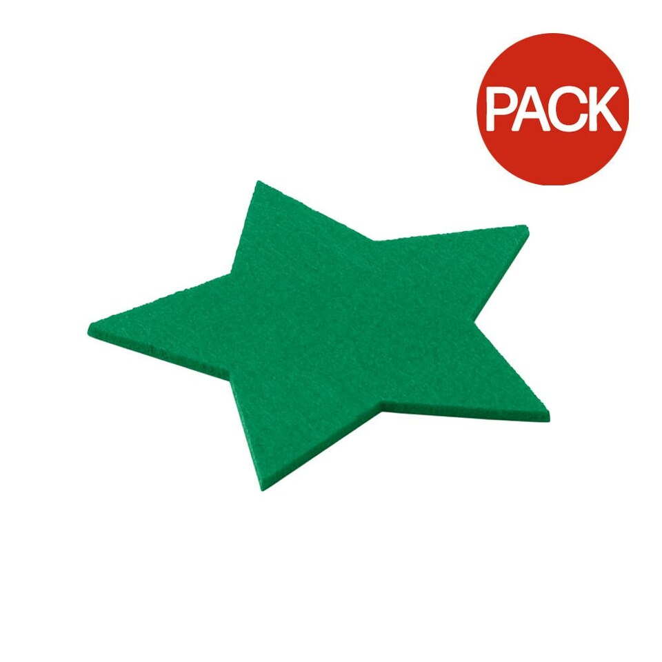 image 1 of MidOcean STARGUARD RPET Felt Coaster Set (Pack of 4) - Green - One Size