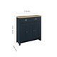 image 5 of Highgate 3 Door 2 Drawer Sideboard Navy