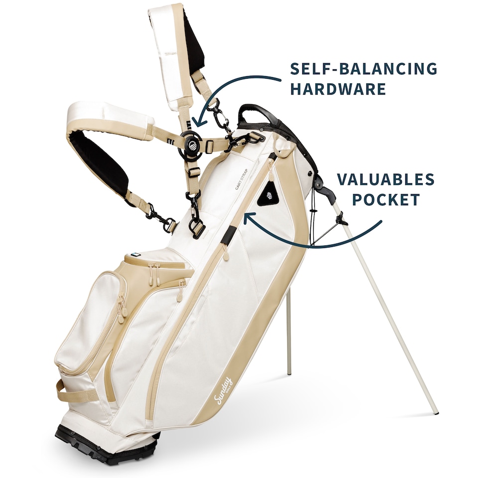 image 1 of Ryder Golf Bag - Toasted Almond