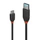 image 2 of 0.5m USB 3.2 Type A to C Cable, 10Gbps, Black Line
