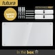 image 5 of Futura 2000W Smart Wifi Heater Electric Panel Wall Mounted White Glass Radiator
