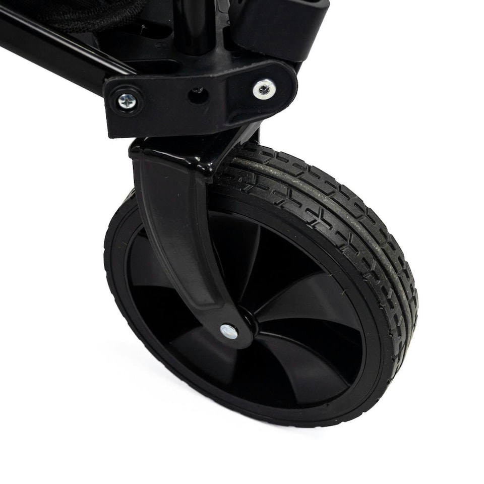 image 1 of GardenTek Folding Garden Buggy Trolley / Cart / Wagon Wheeled 120kg Load 135L Capacity | GTW220