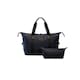 image 1 of Stylish Duffel Bag & Toiletry Bag, Perfect Gym, Travel & Everyday Carry - Black