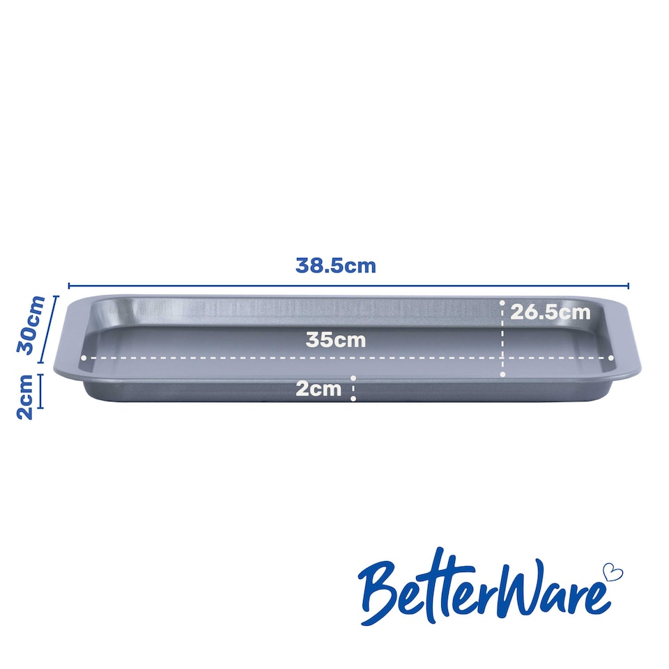 image 1 of BetterWare Essentials 39cm Non-Stick Oven Tray