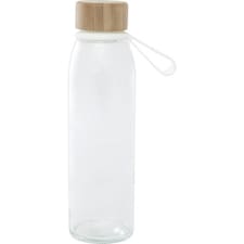 Floso Porto Bamboo 500ml Water Bottle - Transparent - One Size