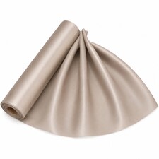 Satin Fabric Roll, Silky & Shiny, Soft Polyester Roll - 29cm x 20m