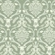 image 1 of Arthouse Stag Damask Wallpaper - Sage Green - 10m x 0.5m | Green