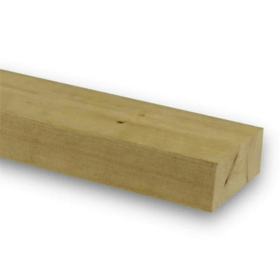 image 1 of PACK OF 20 (Total 20 Units) - 75mm x 125mm (5" x 3") Sawn Timber Carcassing Wood Softwood Timber - 3.0m Length