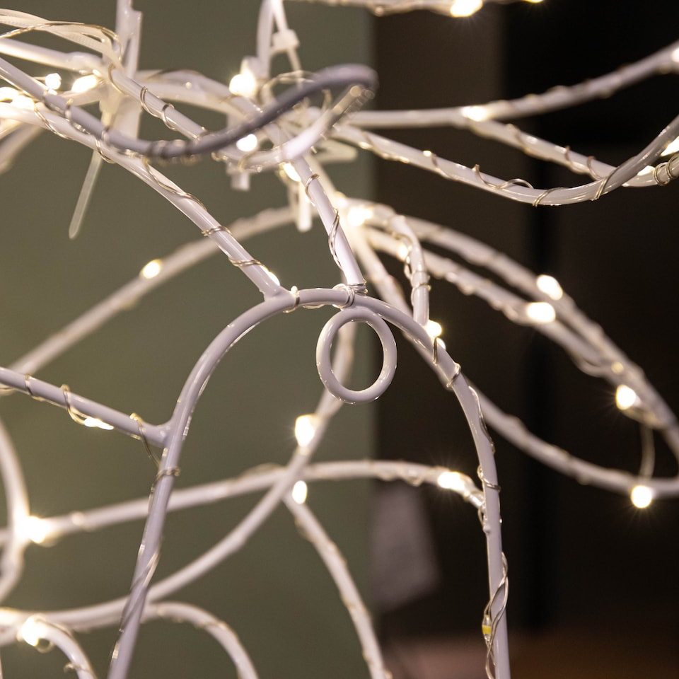 image 1 of 70cm Festive Christmas Indoor Outdoor Twinkling LED Reindeer Head in Warm White