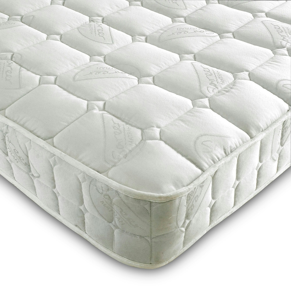 image 1 of Sareer Economical Coil Sprung Mattress 3ft - Single White | Single