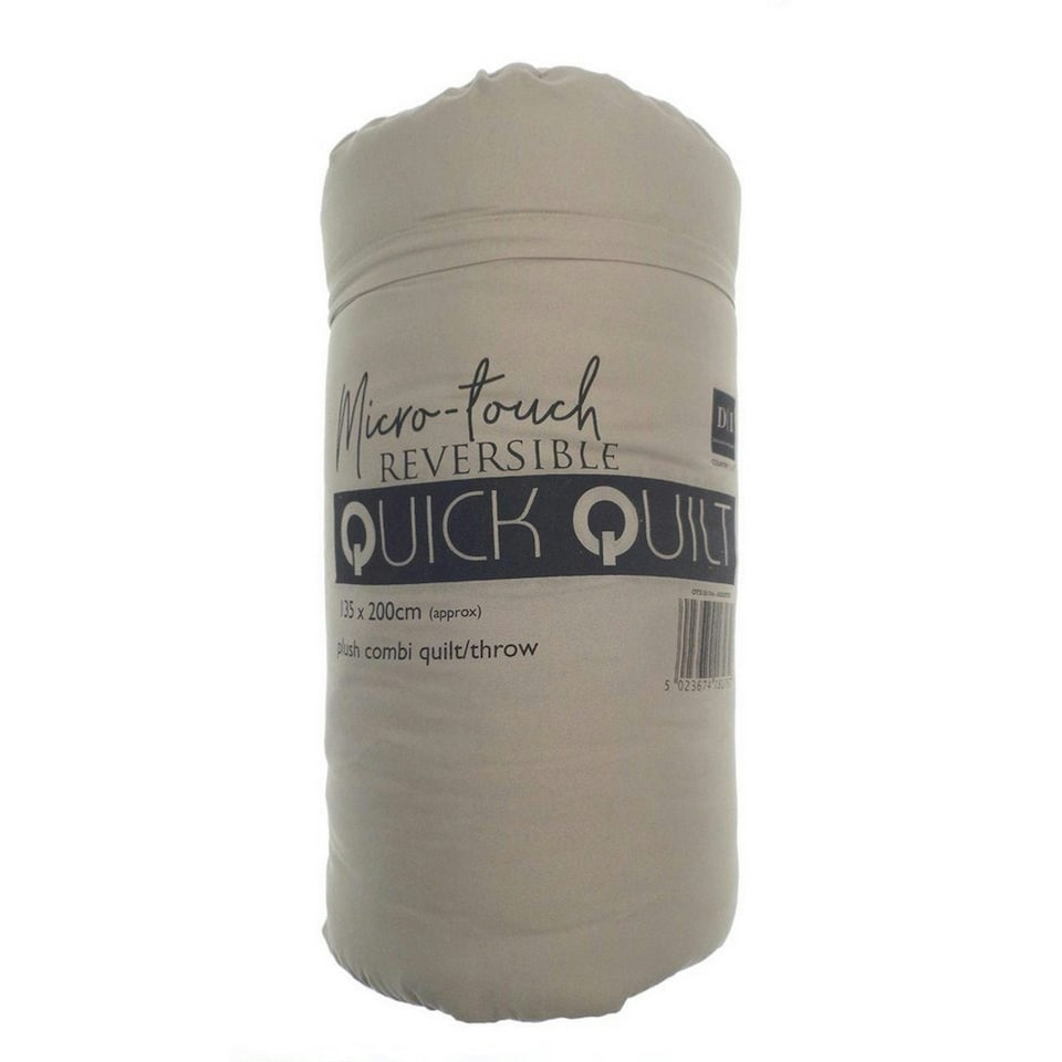 Home & Living Luxury Travel Quilt - Stone - One Size
