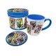 image 1 of MARVEL RETRO (COLLECTORS CARDS) MUG TIN SET - Mug & Coaster In Tin N/A