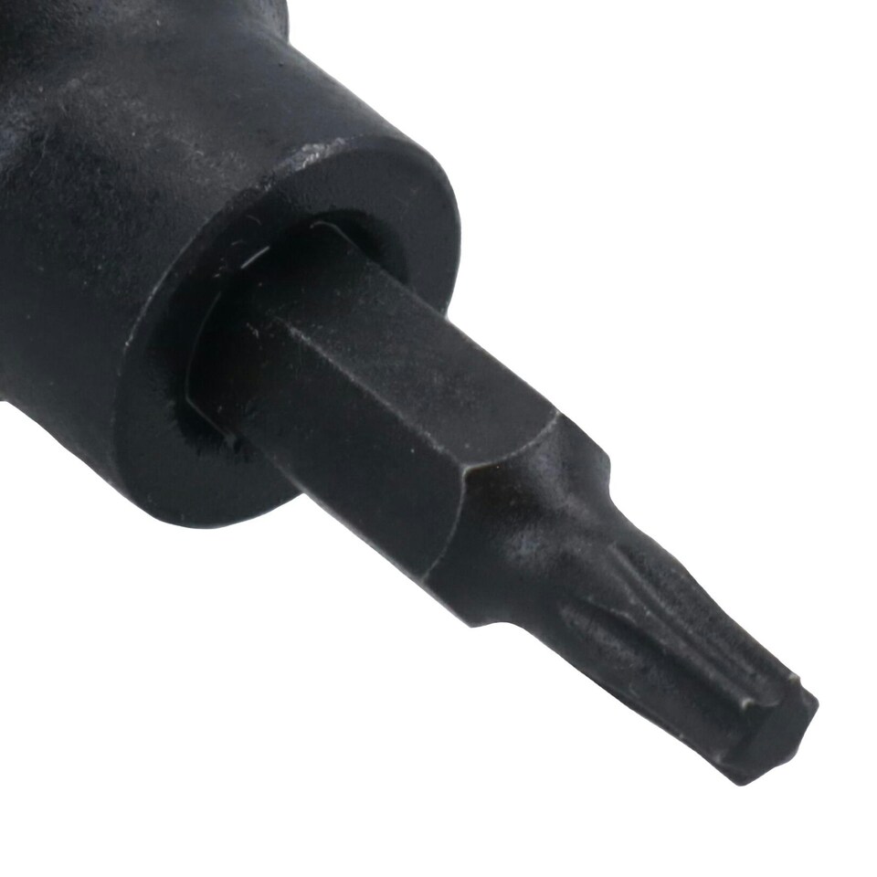 image 1 of T20 Male Torx Star Impact Impacted Shallow Short Bit Socket 3/8in drive