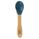 image 1 of Tiny Dining Bamboo Silicone Tip Spoon - Navy Blue