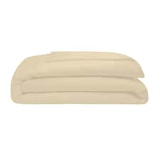 Belledorm 200 Thread Count Egyptian Blend Duvet Cover - Papyrus - Kingsize