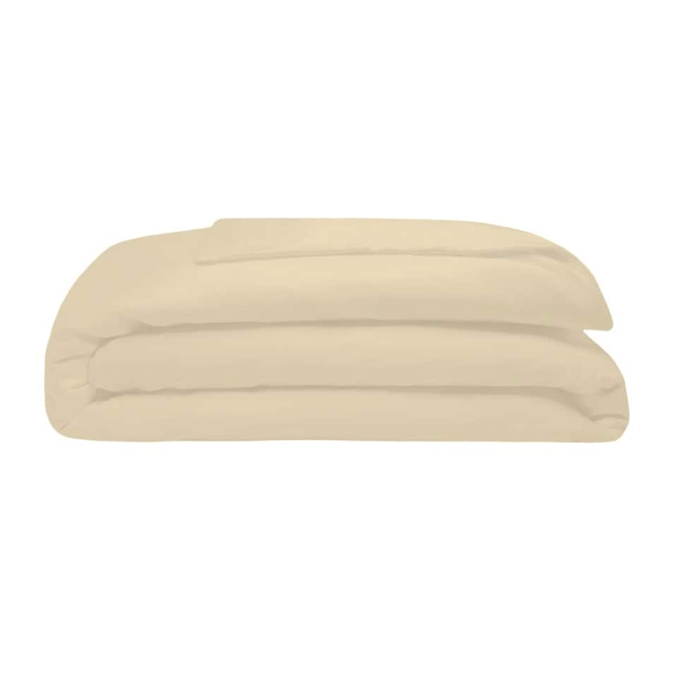 image 1 of Belledorm 200 Thread Count Egyptian Blend Duvet Cover - Papyrus - Kingsize