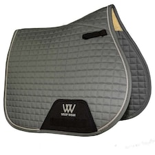 Woof Wear Pony GP Saddle Cloth Silver | Size: Pony
Colour: Brushed Steel