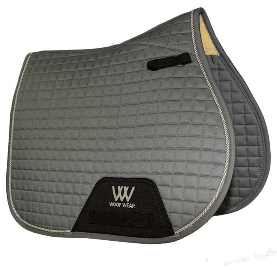 image 1 of Woof Wear Pony GP Saddle Cloth Silver | Size: Pony
Colour: Brushed Steel