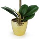 image 4 of Orchid Artificial Purple Leopard Gold Pot 50cm Phalaenopsis