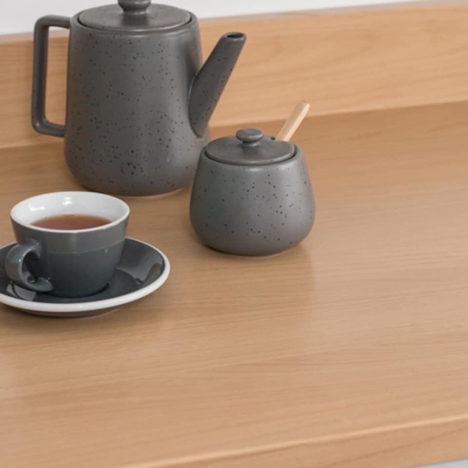 image 1 of Sticky Back Plastic Tirol Beech Wood Effect Kitchen Self-adhesive Vinyl Wrap for Cupboards, Doors and Worktops 90cm x 1m - d-c-fix