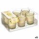 image 1 of Scented Candle Set Acorde 48-C-AR Vanilla Glass (12 Units) N/A