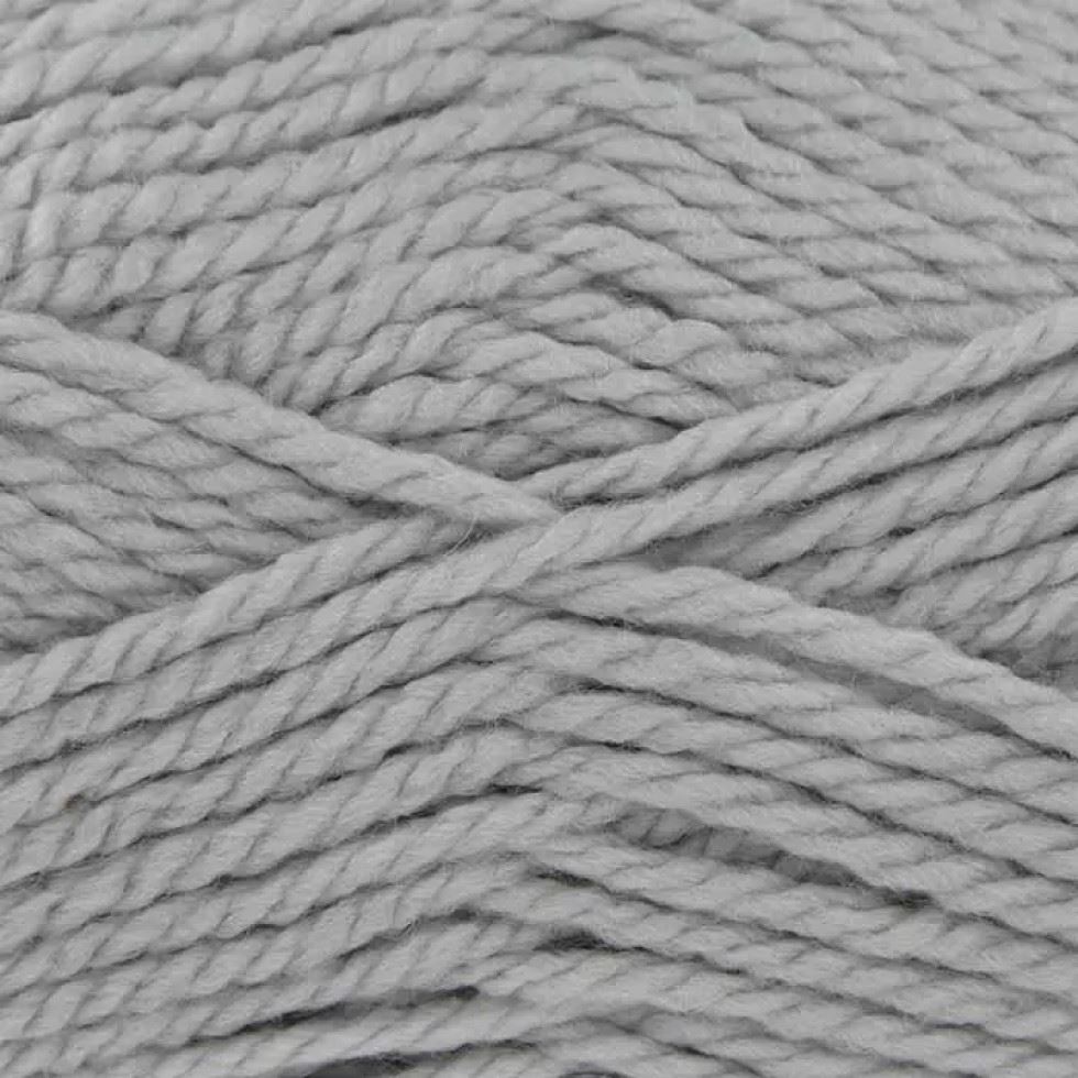 King Cole Silver Comfort Baby Chunky Yarn (Value Pack 12 x 100g Balls) For Crochet, Knitting - 106m per ball