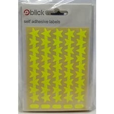 BLICK FLUORESCENT STARS YELLOW - Blick - RS301752