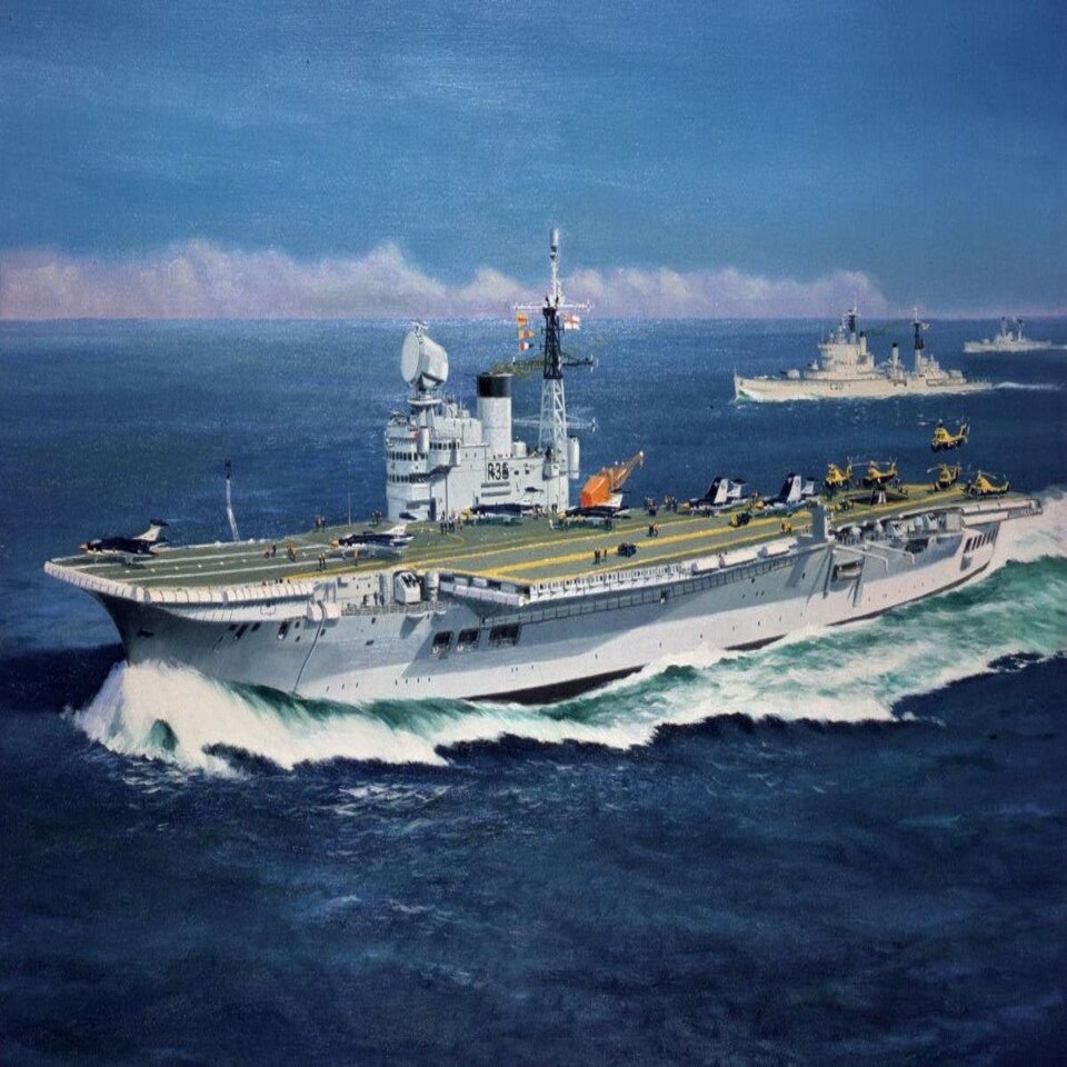 Airfix Vintage Classics HMS Victorious (1:600 Scale)