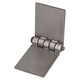 image 2 of 4 Pack Solid Drawn Steel Butt Hinge Extra Heavy Duty Industrial 50x137mm Silver