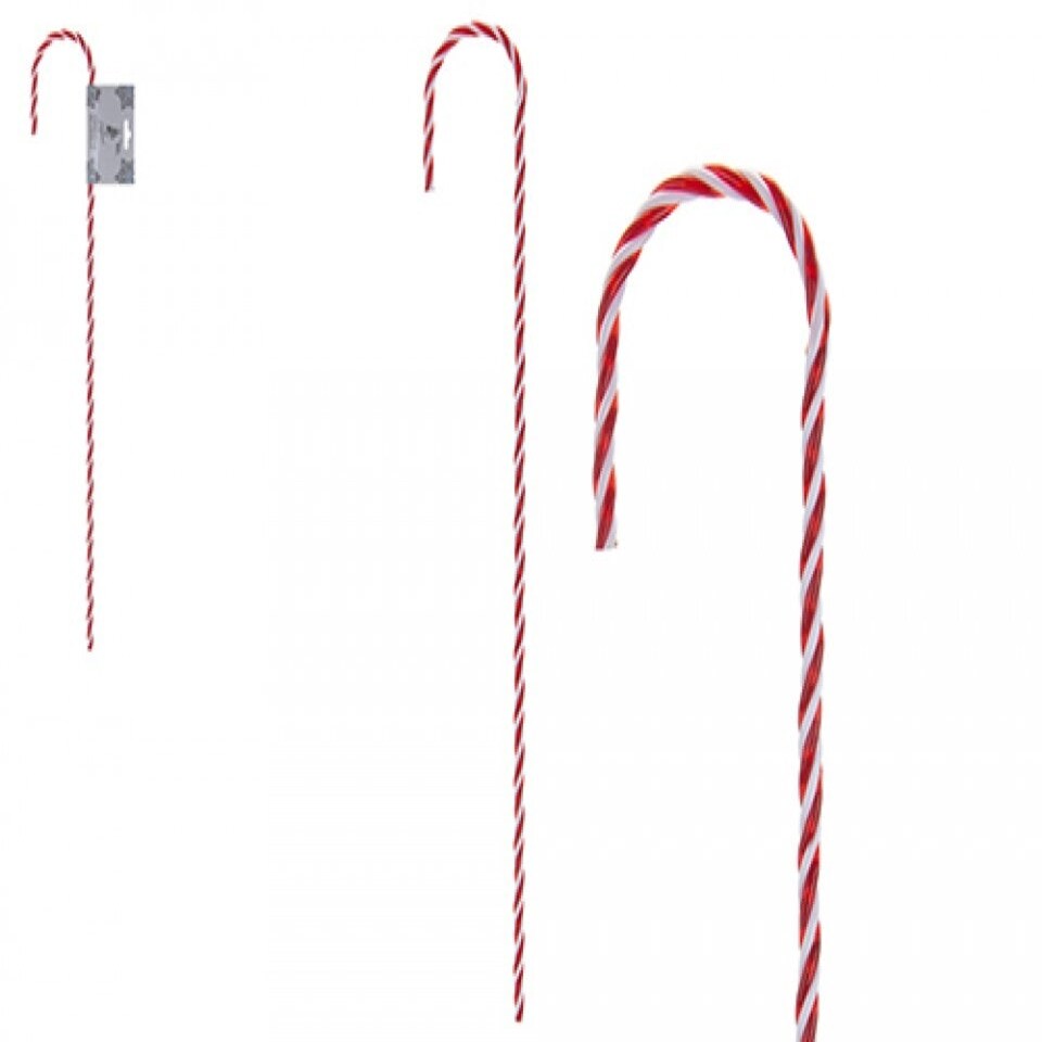 image 1 of Red and White Striped Christmas Cane