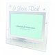 image 2 of Cherished Memories - I Love Dad Glass Photo Frame