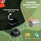 image 3 of Outsunny Combination Push w/ 38L Sand or Water Garden Red