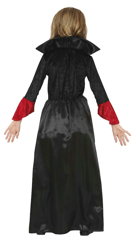image 1 of Fancy Dress Child Vampiress Burgundy - 7-9 Years