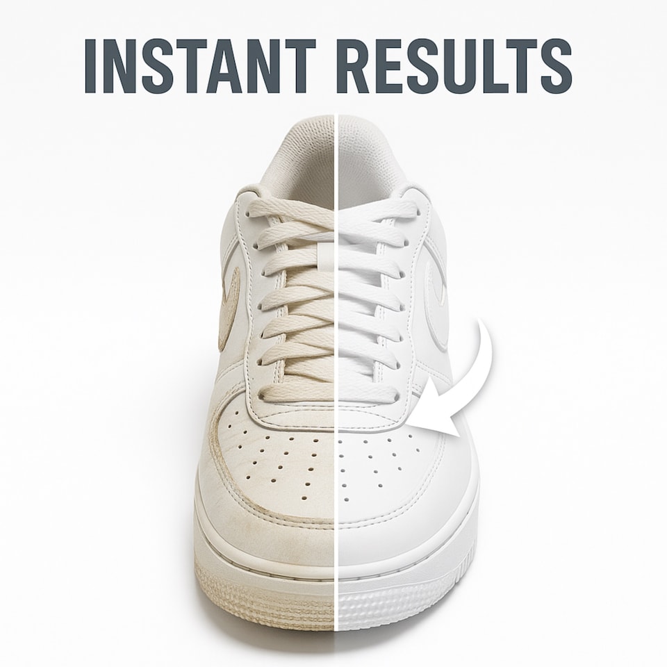 image 1 of Premium Shoe Whitener  By Crease Protect (Pack of one / 75ml))