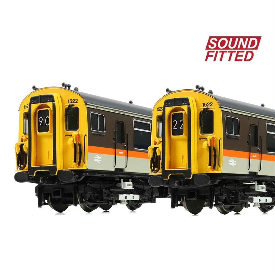 image 1 of Bachmann Class 411 (4-CEP) 4 Car EMU 1522 BR Jaffa Cake (DCC-Sound)