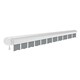 image 4 of 4.0m x 3.0m Retractable Manual Full Cassette Pin Striped Grey Awning