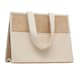 image 3 of MidOcean Campo De Geli Jute Canvas Cooler Bag - Beige - One Size Brown | One Size