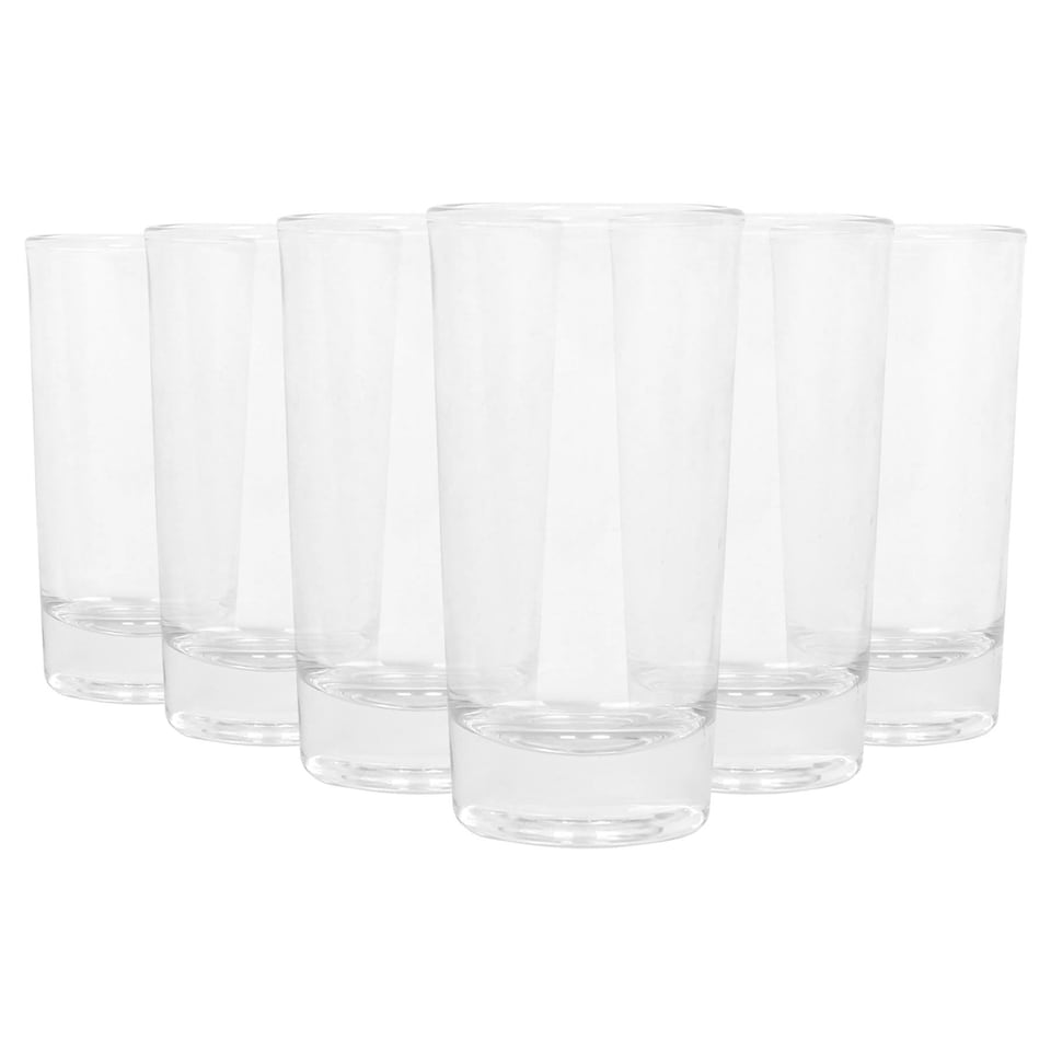 image 1 of Rink Drink Shot Glasses - 35ml - Clear - Pack of 6